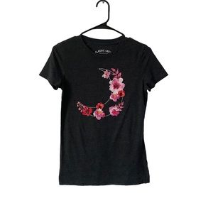 Aéropostale Classic Crew Dark Gray T-Shirt Size Medium